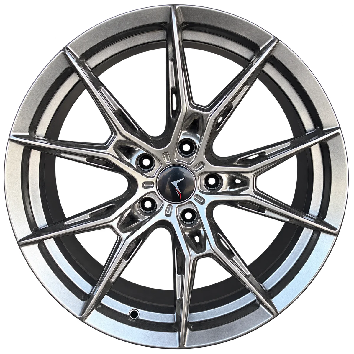 ล้อแม็ก V Racing HR425 Hyper Black 18 × 8.0 นิ้ว