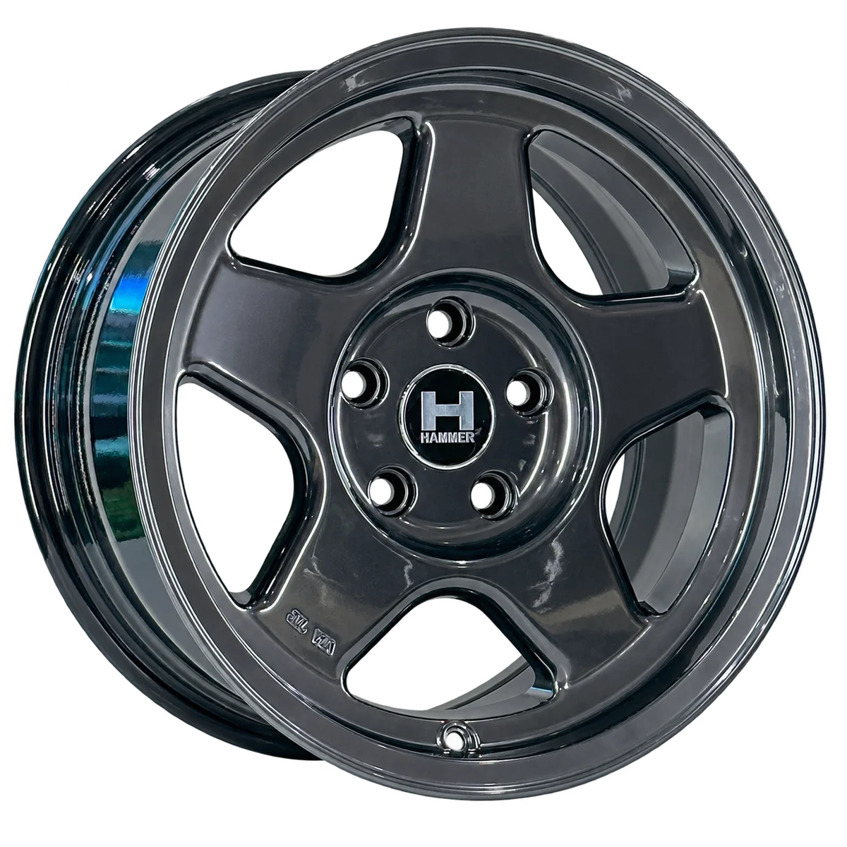 ล้อแม็ก HAMMER M02 Bradley 16 × 8.0 นิ้ว Hyper Black