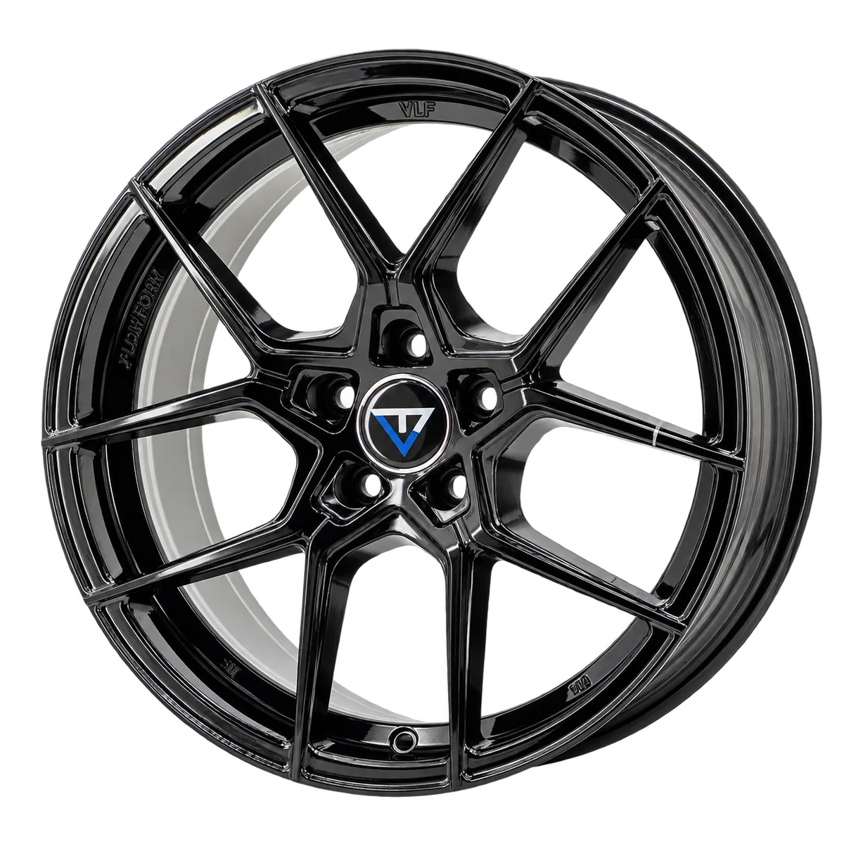 ล้อแม็ก OASIS VLF37 17 × 7.5 นิ้ว Gloss Black Milling