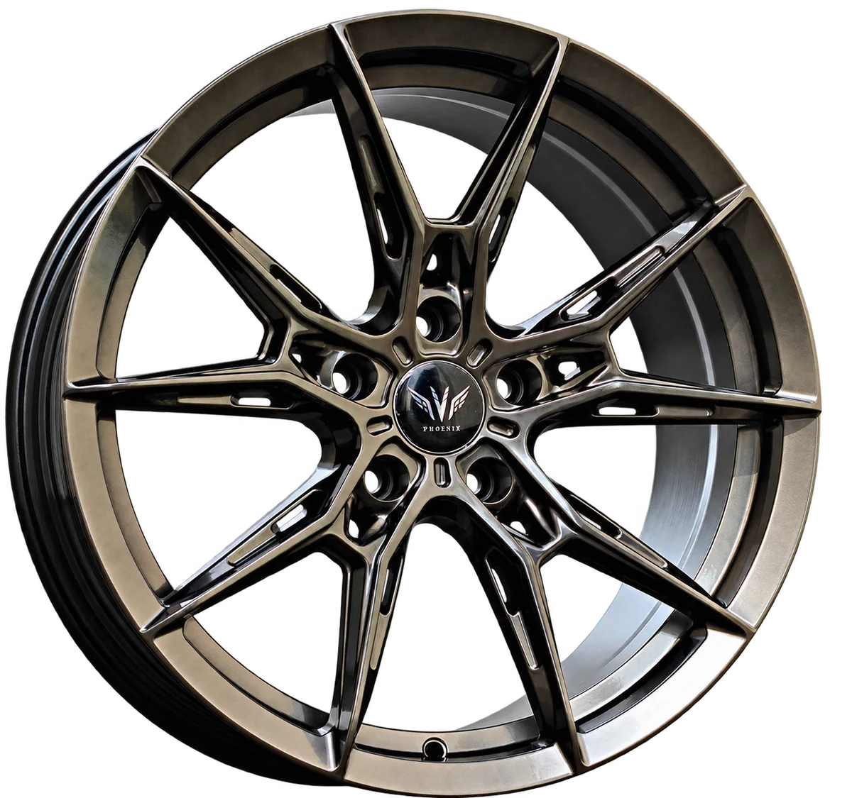 ล้อแม็ก Phoenix FF050 18 × 8.0 นิ้ว Hyper Black