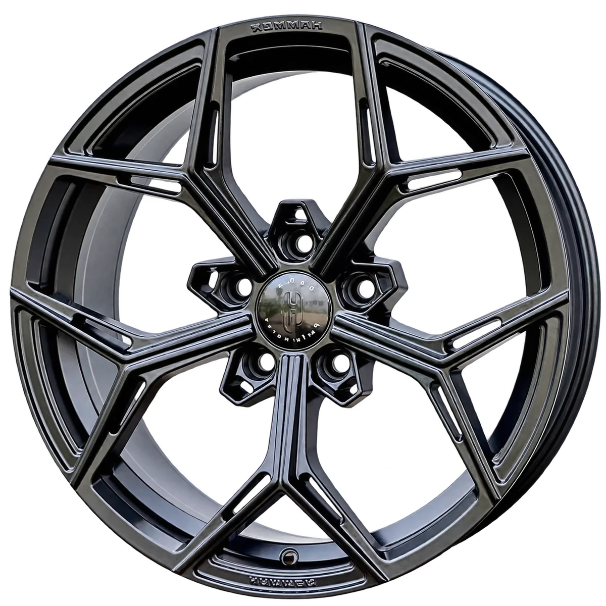 ล้อแม็ก H Performance VF5 Flow Forming 18 × 8.0 นิ้ว ดำเงา