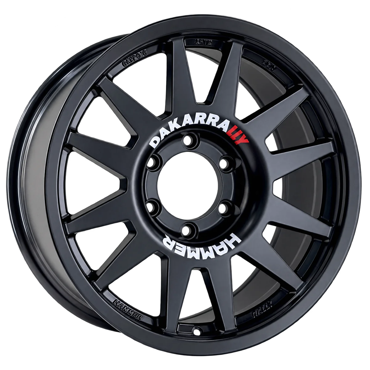 ล้อแม็ก HAMMER H10 Evo 18 × 9.0 นิ้ว ดำกึ่งด้าน