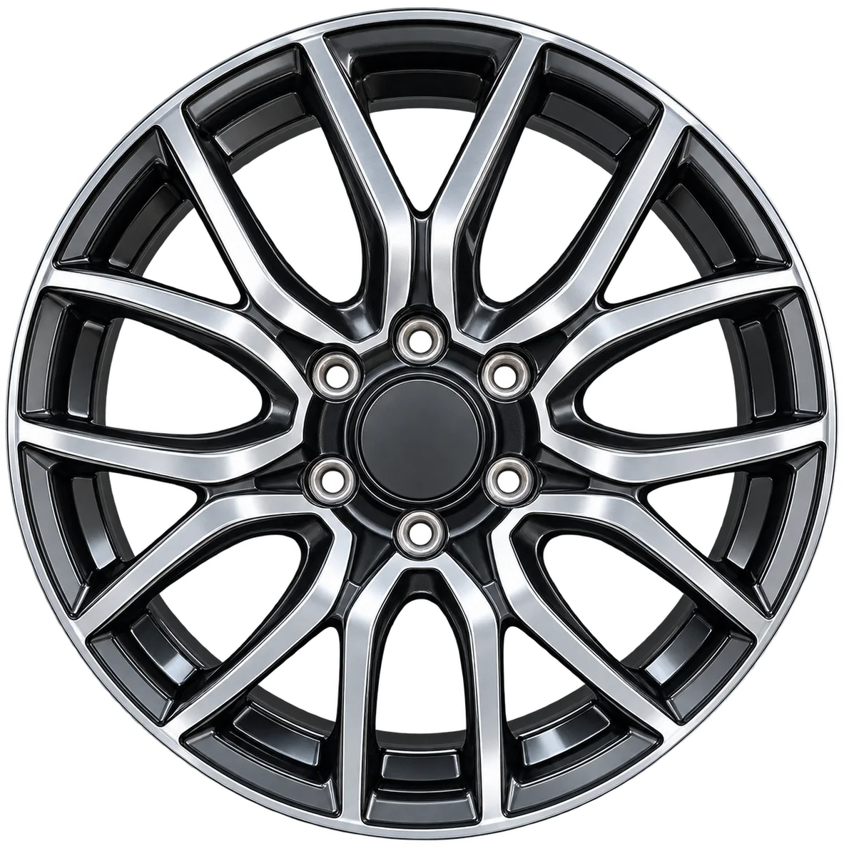 ล้อแม็ก V Racing FF050 Hyper Black 17 × 7.5 นิ้ว
