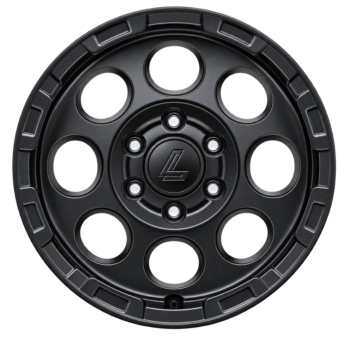 ล้อแม็ก Lenso JUNGLE Satin Black 16 × 8.0 นิ้ว