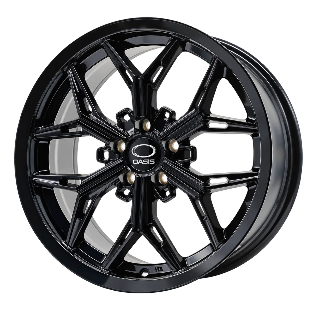 ล้อแม็ก OASIS GENIUS 1 17 × 7.5 นิ้ว Gloss Black