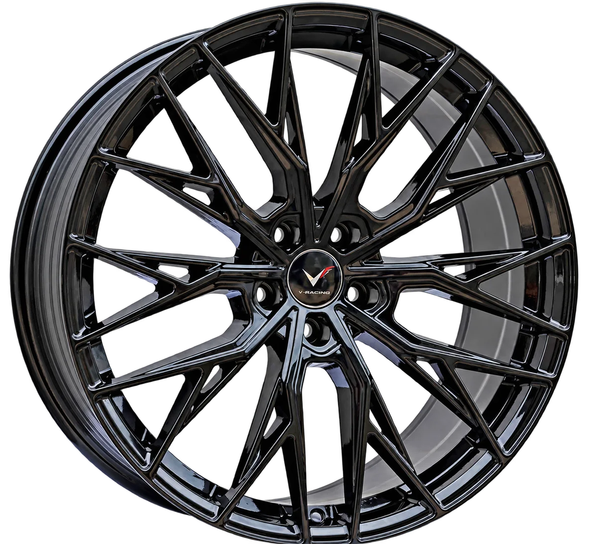 ล้อแม็ก V Racing HR084 20 × 8.5 นิ้ว Gloss Black