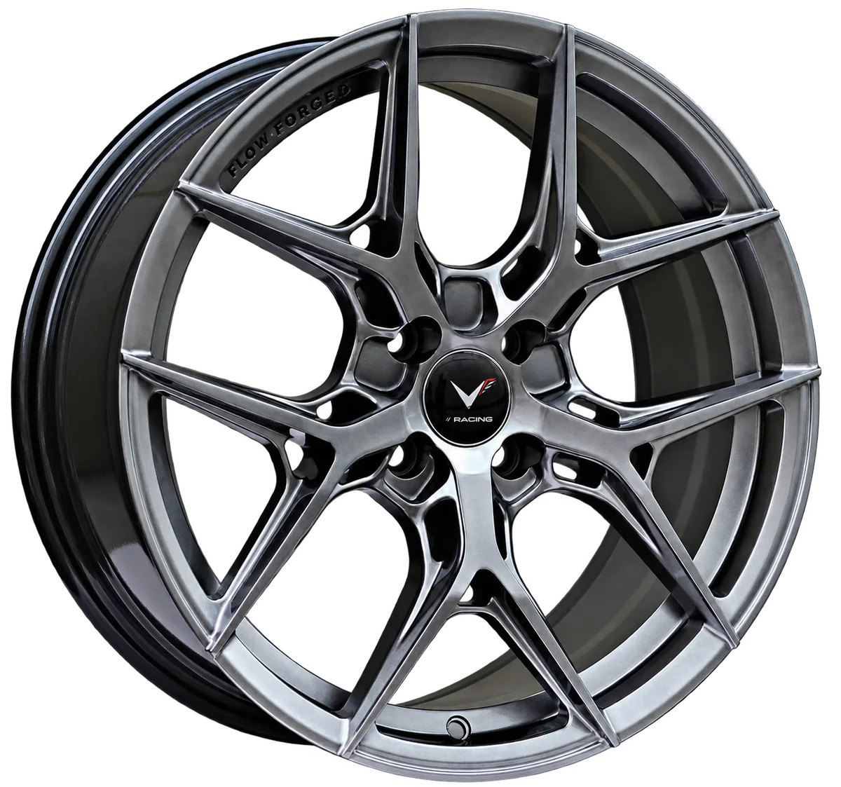 ล้อแม็ก V Racing WP083 17 × 7.5 นิ้ว Hyper Black