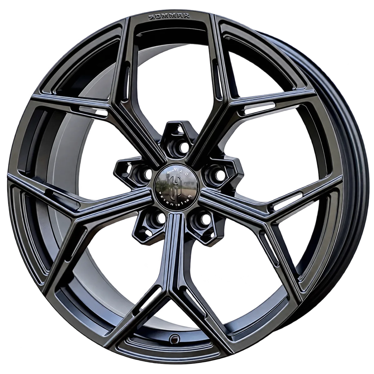ล้อแม็ก H Performance VF5 Flow Forming 18 × 8.0 นิ้ว ดำเงา