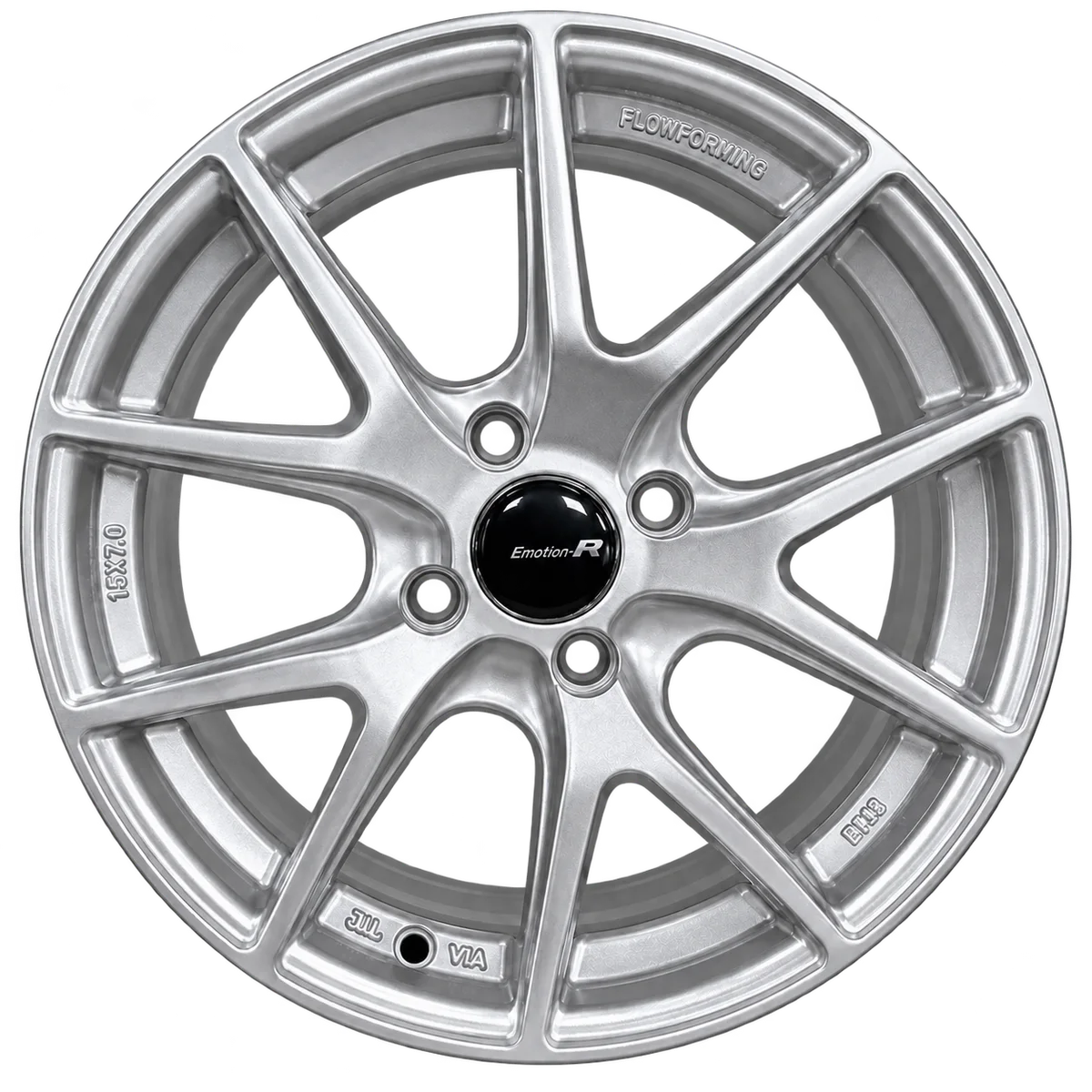 ล้อแม็ก Emotion-R FRE 15 × 7.0 นิ้ว สีเงิน