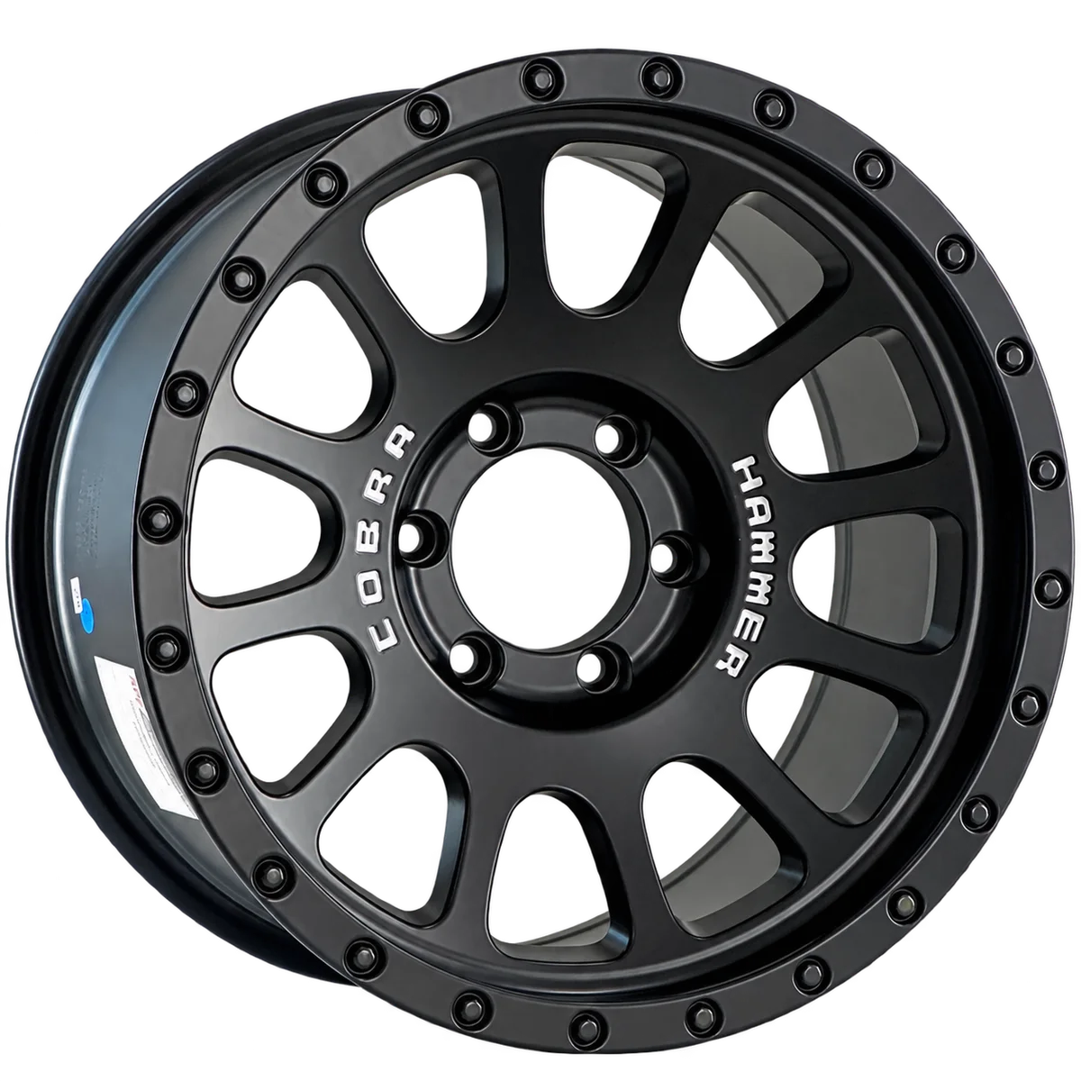 ล้อแม็ก HAMMER M03 Cobra 18 × 9.0 นิ้ว ดำกึ่งด้าน