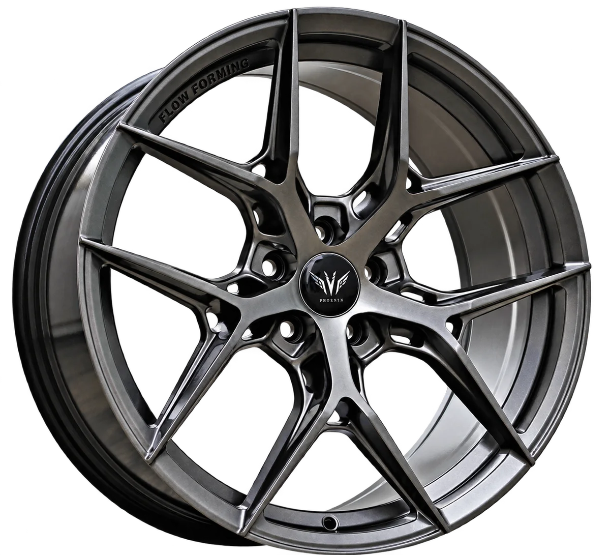 ล้อแม็ก Phoenix HR083 18 × 8.5 นิ้ว Hyper Black