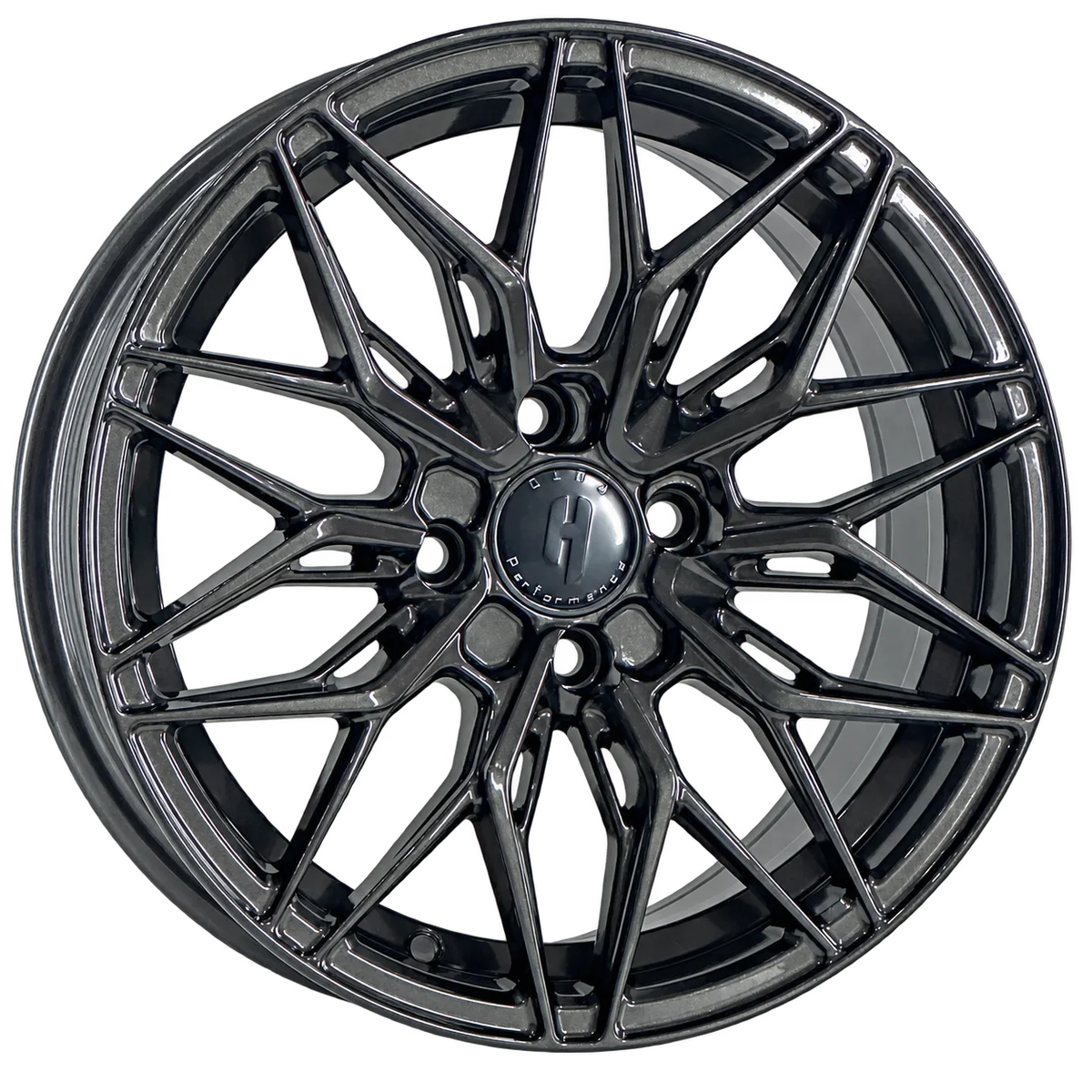 ล้อแม็ก H Performance VF7 15 × 7.0 นิ้ว เทากันเงา (Gunmetal)