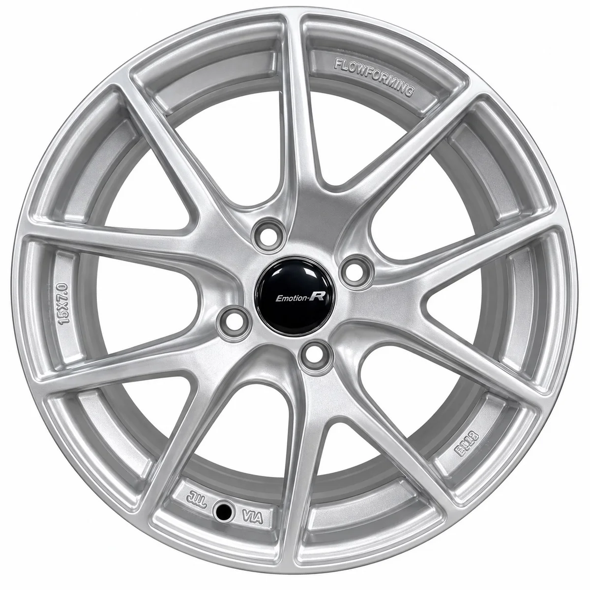 ล้อแม็ก Emotion-R FRE 15 × 7.0 นิ้ว สีเงิน