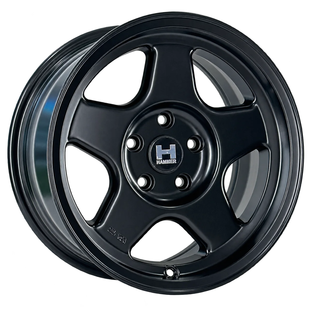 ล้อแม็ก HAMMER M02 Bradley 16 × 8.0 นิ้ว ดำกึ่งด้าน