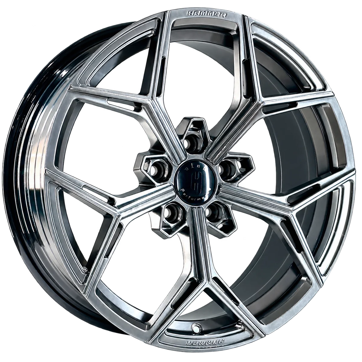 ล้อแม็ก H Performance VF5 Flow Forming 18 × 8.0 นิ้ว Hyper Black
