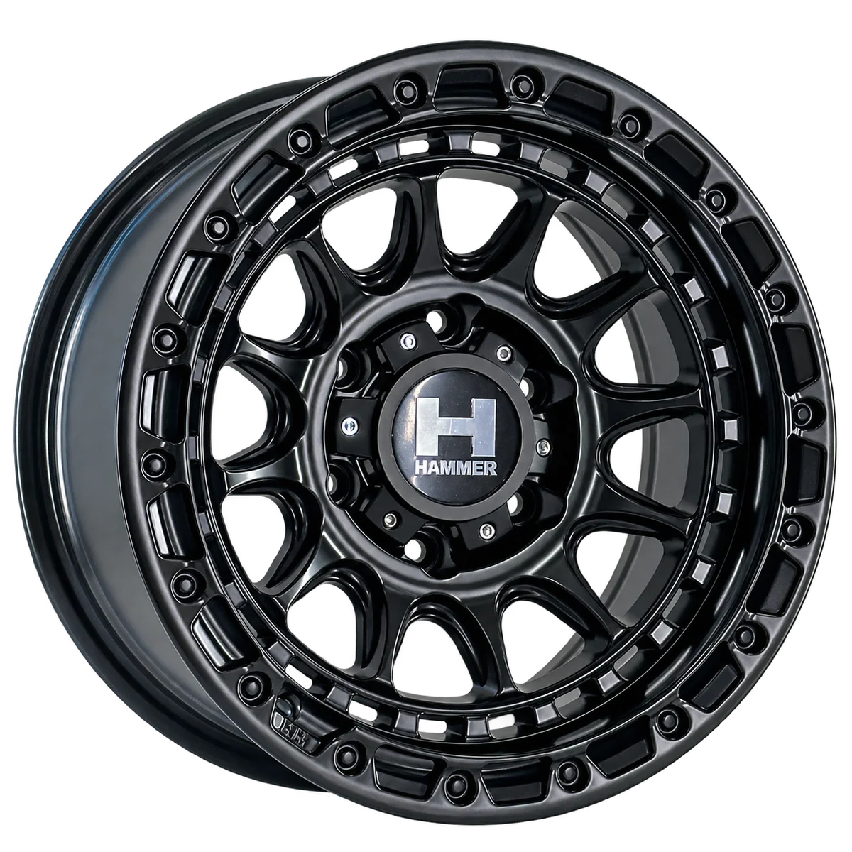 ล้อแม็ก HAMMER M05 17 × 8.5 นิ้ว ดำกึ่งด้าน