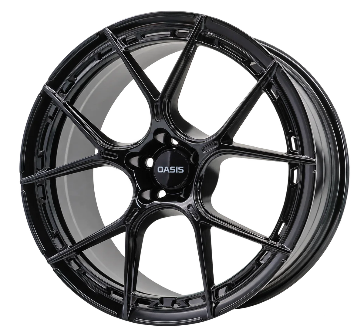 ล้อแม็ก OASIS PS02 18 × 8.5 นิ้ว Gloss Black