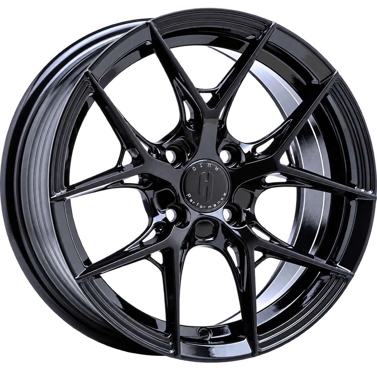 ล้อแม็ก H Performance VF2 15 × 7.0 นิ้ว ดำเงา
