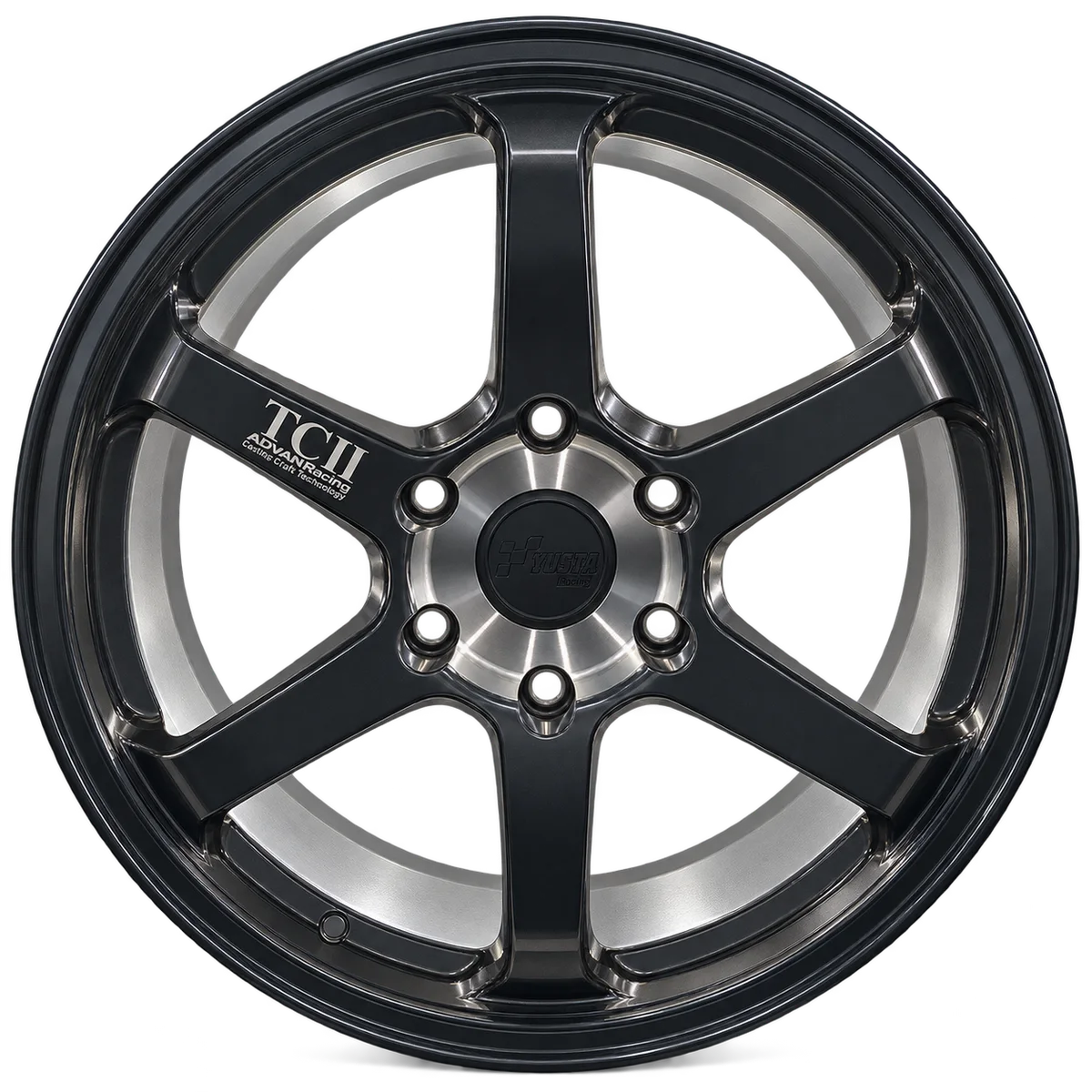 ล้อแม็ก YUSTA Racing ES22 Gunmetal 18 × 8.5 นิ้ว