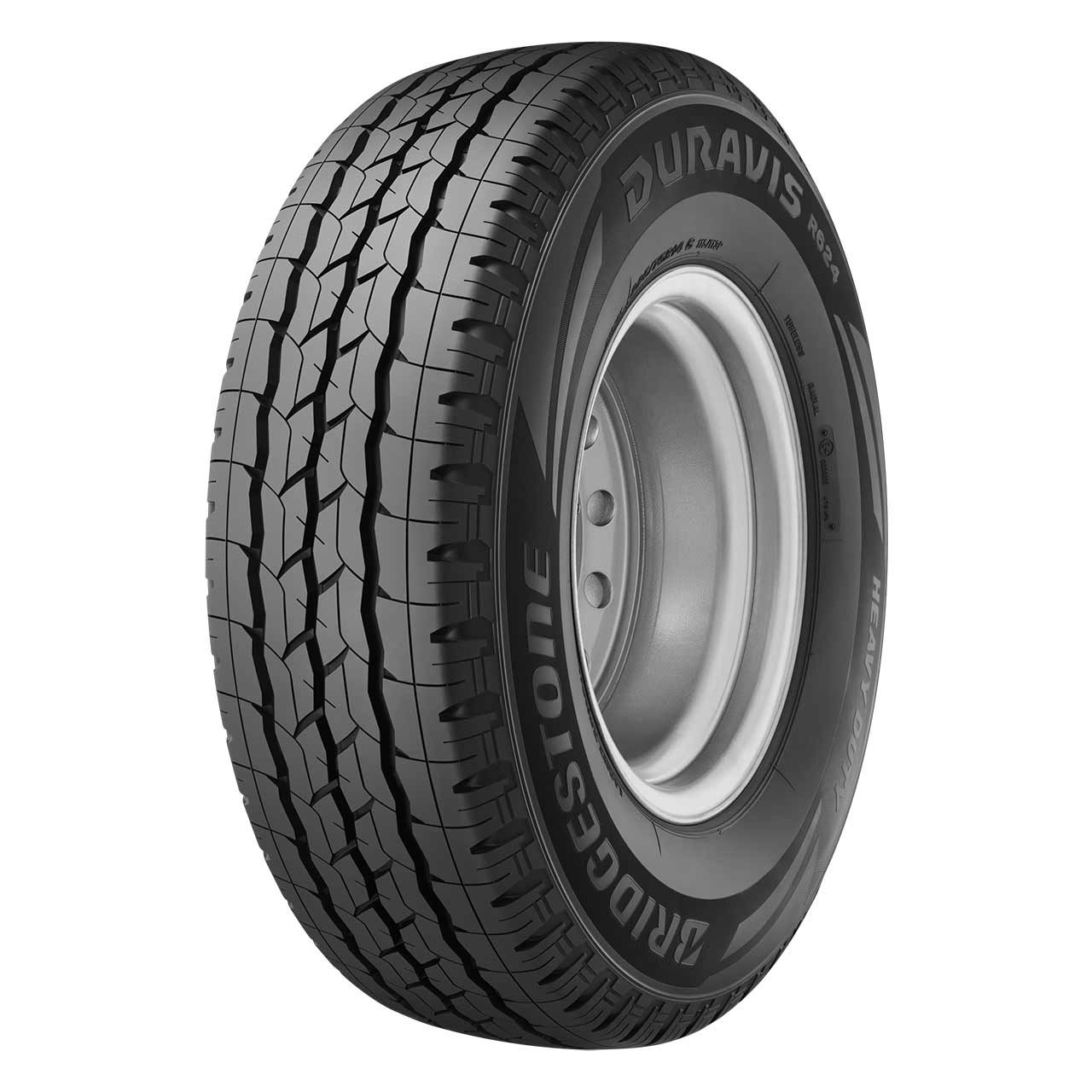 BRIDGESTONE Duravis R624 Heavy Duty 225/75R15 116Q — ภาพแสดงลายรุ่นยาง